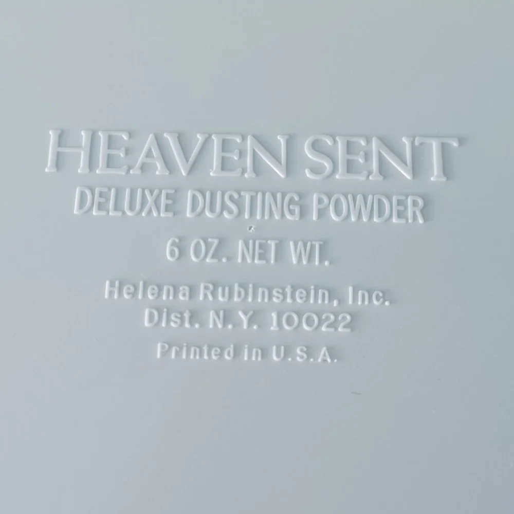 Vintage Helena Rubenstein Heaven Sent Powder Compact, Puff, Original Box - Picture 12 of 14